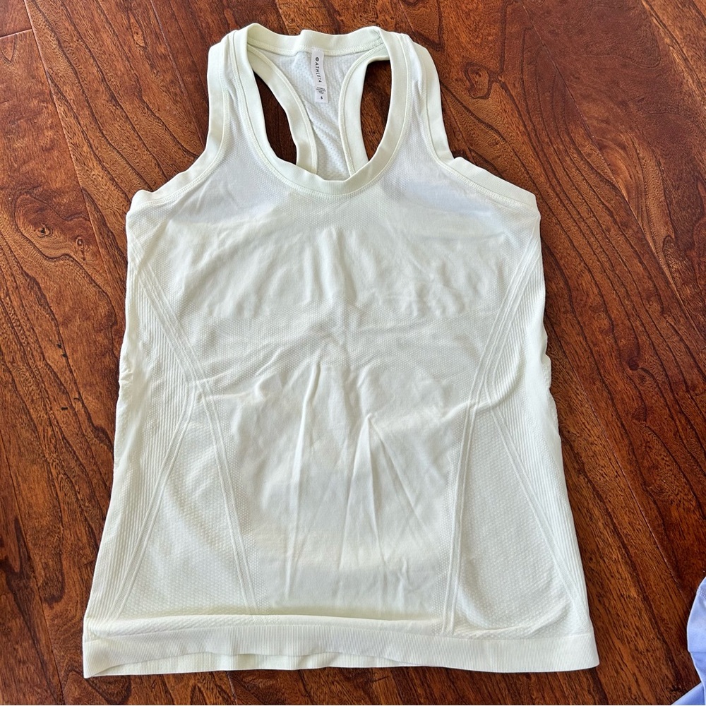 Athleta Yellow Momentum Top S